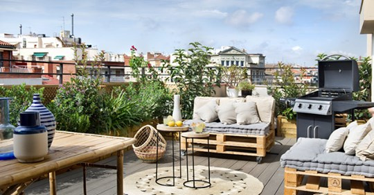 Une idée sympa pour votre terrasse !
